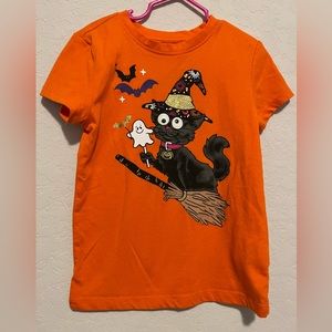 Halloween themed girls t-shirt